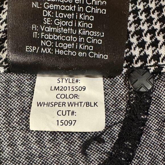 Liverpool SZ 4/27 Skinny Leg Pants Houndstooth Stretch Mid-Rise Zip-Fly Pockets - Picture 11 of 11